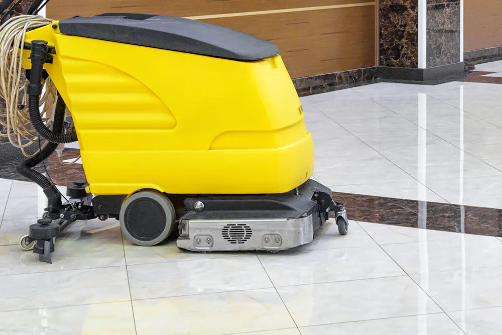 Reinigungsmaschine Marmorboden